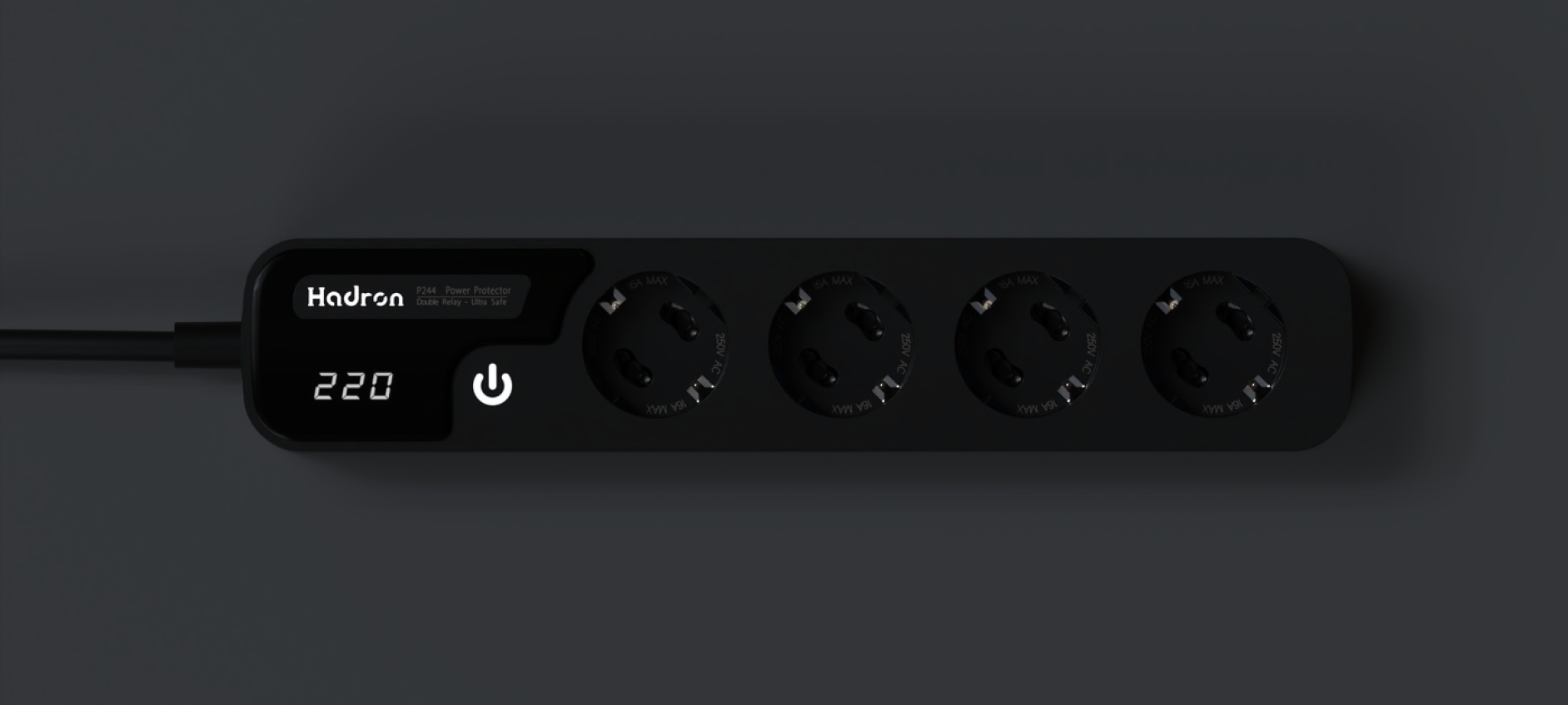 چندراهی محافظ دار هادرون P244